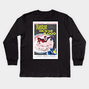 Terror From The Year 5000 Kids Long Sleeve T-Shirt